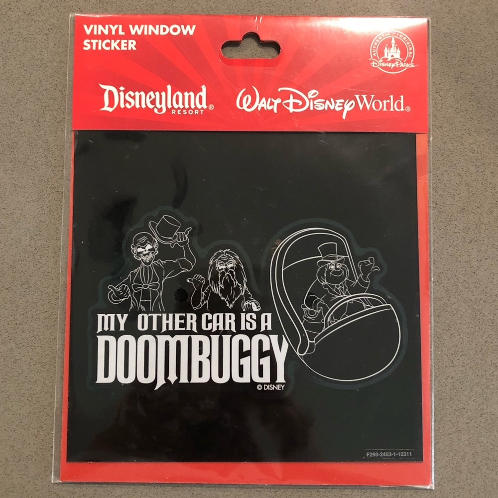 Disney world Haunted Mansion Vinyl window sticker